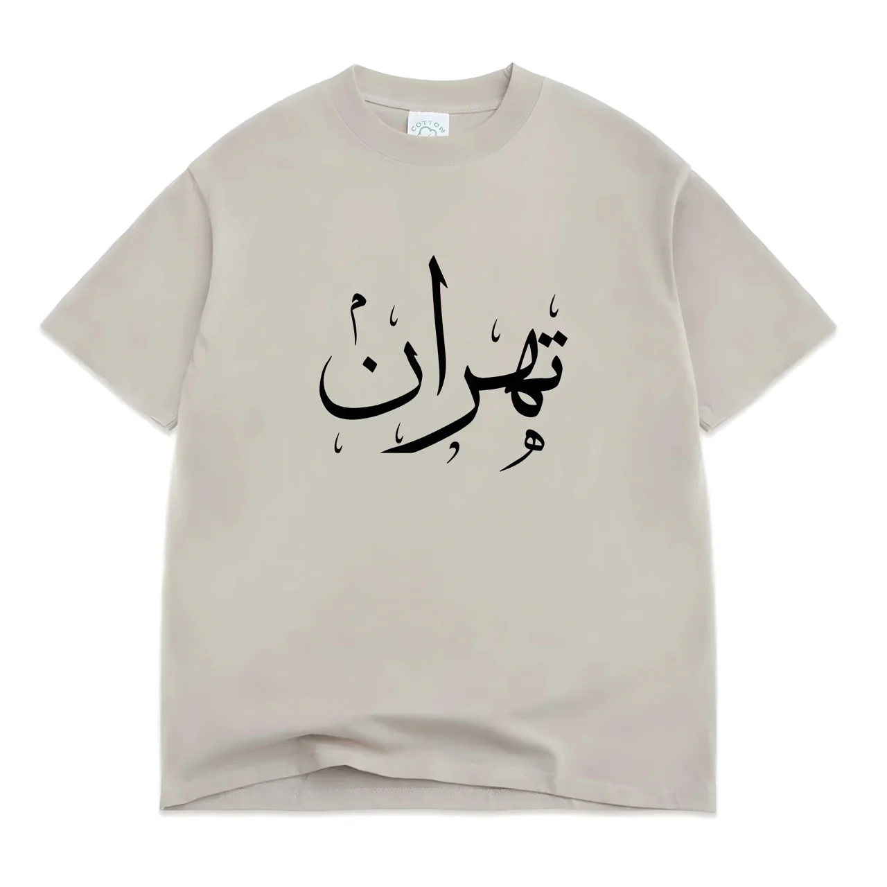 نوع پارچه: یک رو پنبه قواره استاندارد cotton، رنگ: سفید، سایز: L