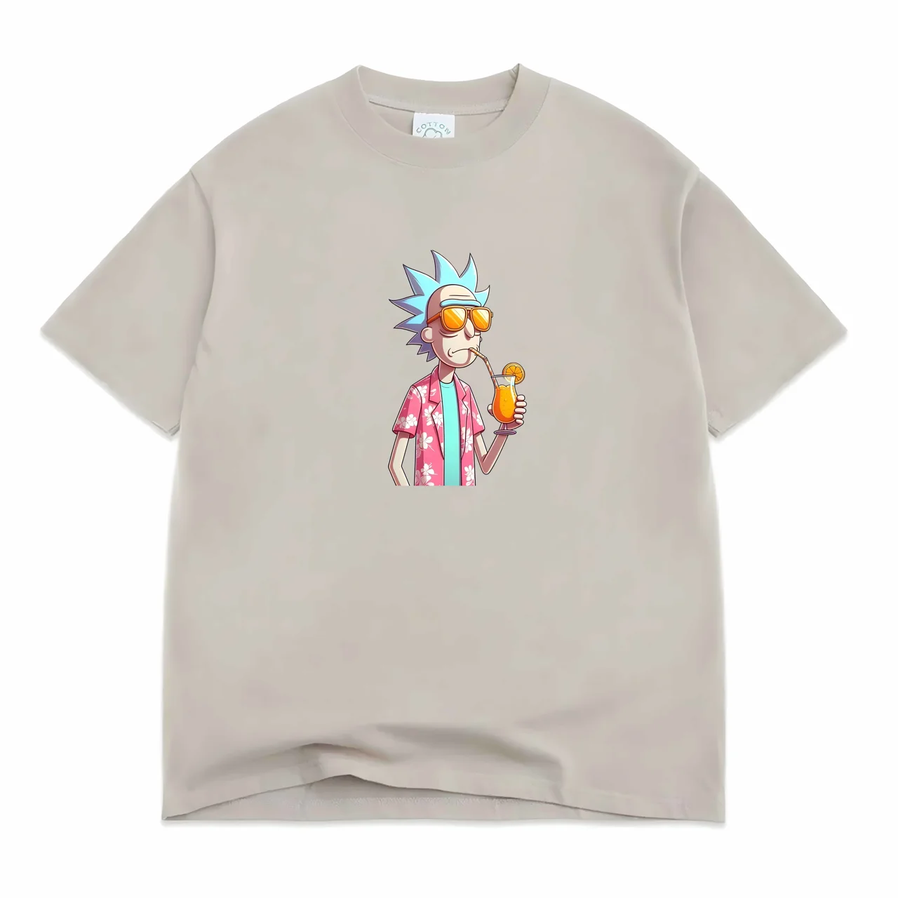نوع پارچه: یک رو پنبه قواره استاندارد cotton، رنگ: سفید، سایز: L